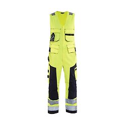 Combinaison de travail sans-manches multinormes 2678 - Jaune fluo/Marine image