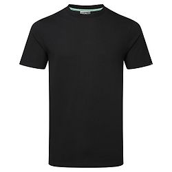 T-Shirt MC coton biologique recyclable Noir image