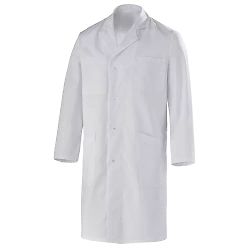 BLOUSE A BOUTONS ESSENTIELS 100% COTON - BLANC image