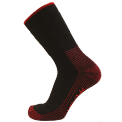 Lot de 2 paires de chaussettes laine CRONOS - NOIR/ROUGE
GRIS CHINÉ/ROUGE image
