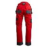 Pantalon de travail CALDEIRA - ROUGE/GRIS image 2