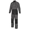 COMBINAISON 2 ZIP CRAFT WORKER image 0