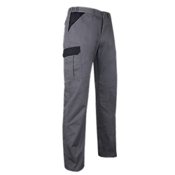 Pantalon de travail PERCEUSE - GRIS/NOIR image