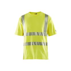 T-shirt de travail multinormes - Jaune fluo image