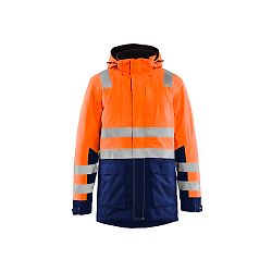 Parka de travail hiver haute visibilité 4495 - Orange fluo/Marine image