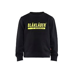 Sweat de travail Enfant - Noir/Jaune fluo image