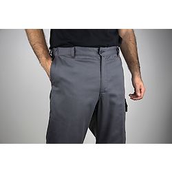 Pantalon de travail multirisque ZIRCONIUM RISK E2 - GRIS image