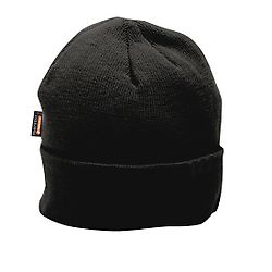 Bonnet en tricot isolé Noir TU image