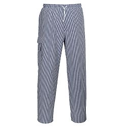 Pantalon Cuisine Chester Bleu Check image