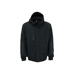 Parka de travail softshell BLAZE - Noir image