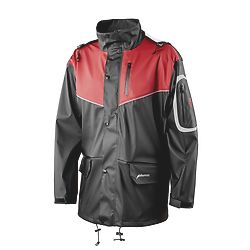 Veste de pluie Stretch CLIMATE JKT PU - noir/rouge image