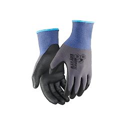 Lot de 6 paires - Gants de travail hiver tactiles avec fine doublure, jauge 13 - Gris clair image