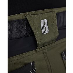 Pantalon de travail artisan denim stretch avec poches flottantes femme feMyanMare 7132 image