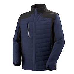 VESTE HYBRIDE CARPATES NAVY/NOIR image