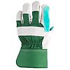 Lot de 60 paires de gants Manutention docker croûte vachette renfort croûte verte image 0