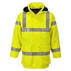 Veste de pluie hi-vis multi lite Bizflame Jaune image