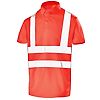 POLO MANCHES COURTES FLUO BASE 2 ROUGE FLUO image 0