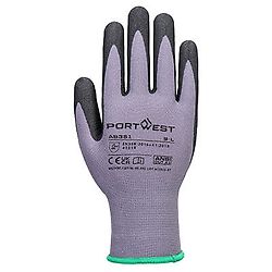Boite de 12 paires de gants paume picots DermiFlex Essential Multipack Gris/Noir image