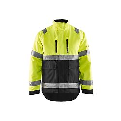 Veste de travail hiver haute visibilité 4827 - Jaune fluo/Noir image