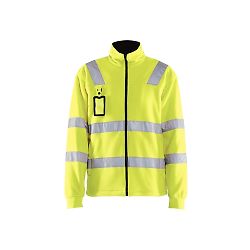 Veste de travail polaire haute visibilité 4833 - Jaune fluo image