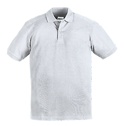 Lot de 5 - Polo de travail manches courtes SAFARI - Blanc image