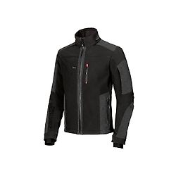 Veste de travail softshell stretch coupe-vent RALLY - Noir image