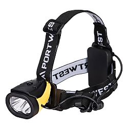Lampe frontale Dual Power Jaune/Noir image