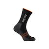 Chaussettes WARM Noir/Orange Fluo image 0