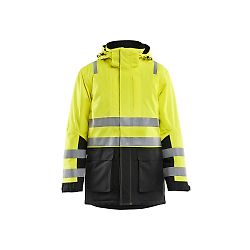 Parka de travail hiver haute visibilité 4495 - Jaune fluo/Noir image