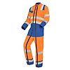 COMBINAISON 2 ZIP FLUO SAFE XP image 0