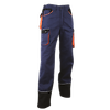 Pantalon de travail HERSE - MARINE/NOIR/ORANGE image 0