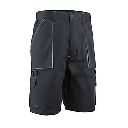 Bermuda de travail en coton et polyester NAVY/PADDOCK II image