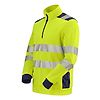SWEAT FLUO SAFE XP JAUNE FLUO/BLEU MARINE image 0