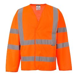 Gilet 2 bandes & baudrier manches longues image