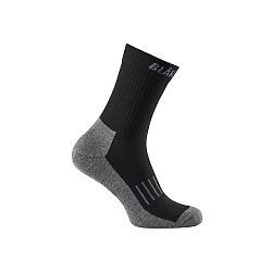 Lot de 3 paires de chaussettes en coton - Noir/Gris foncé image