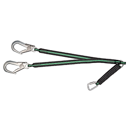 Longe double à absorbeur pour environnements explosifs CASSIA - EN355 image