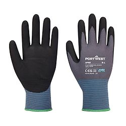 Gants NPR Pro Mousse Nitrile Noir/Gris image