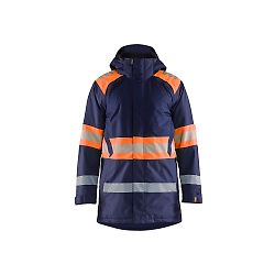 Parka de travail hiver haute visibilité classe 1 4485 - Marine/Orange image