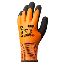 Lot de 5 - Gants EUROWINTER L22 fourré acryl double enduction latex image