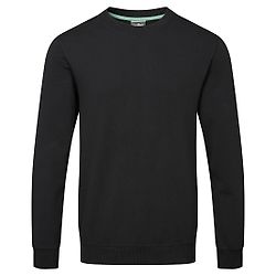 T-Shirt ML coton biologique recyclable Noir image