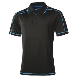 Chemise polo CLIMA - noir/bleu image