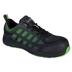Chaussures de sécurité basses Ogwen S1P Noir/Vert image