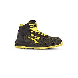 Chaussures de sécurité hautes DOMINGO S3 CI HI HRO SRC - Noir/Jaune image