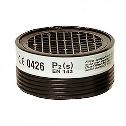 Boite de 8 - Filtres P2 poussière + fumée non toxique - pas vis spécifique - pour EURMASK UNO/DUO image