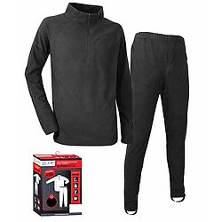 Ensemble de sous vêtements thermiques ICE - NOIR image