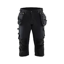 Pantacourt stretch 4D artisan 1797 - Noir image