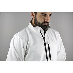 Veste de travail Softshell AZURITE - BLANC image