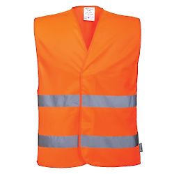 Gilets Double bande Orange image