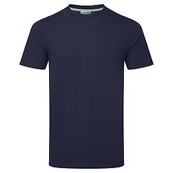 T-Shirt MC coton biologique recyclable Marine image