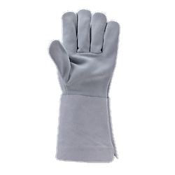 Lot de 10 paires de gants soudure EUROWELD 140 TIG CROUTE BOVIN MANCH 15CM 2514 image